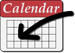 Arrow pointing into calendar.